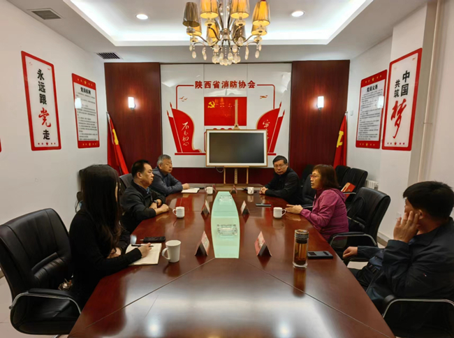 河北省應(yīng)急管理與安全生產(chǎn)協(xié)會(huì)專家一行來(lái)我會(huì)考察交流